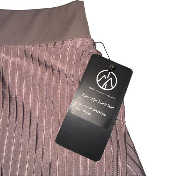 NWT Move Theology woman's Tennis/Athletic Skort light brown size XL - Picture 6 of 12